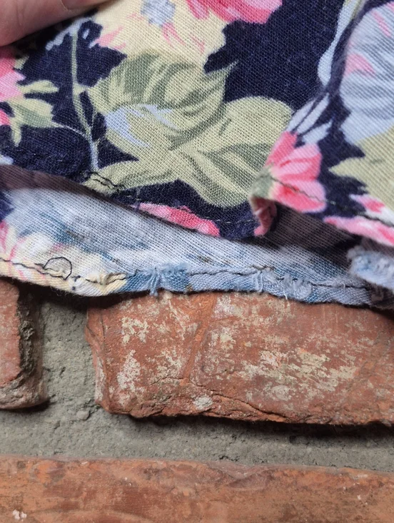 Vintage Les Modes Jolibel Floral Cottagecore Dress Romantic Prairie Tie Hearts - Picture 16 of 17